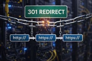 301-es átirányítási lánc